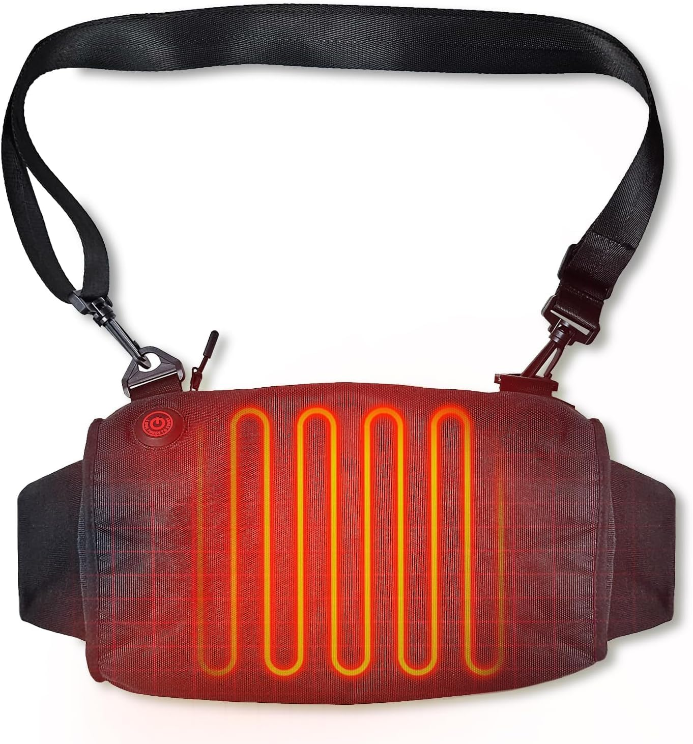 Uncn Heated Hand Warmer Pouch with 10000 Mah Power Bank, Portable Graphene Heated Gloves with 3 Levels & Double-Sided Heating, Hand Muff for Hunting, Fishing, Hiking, Football image number 3