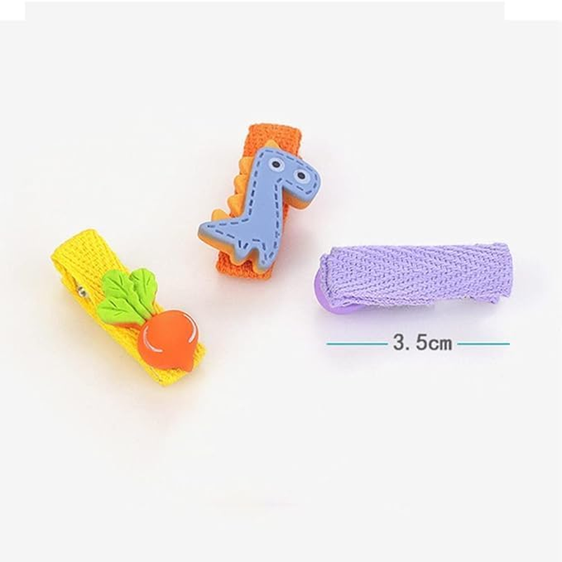 20Pcs Pretty Hairpin Snap Bow Toddler Girls Baby Pin, Kids Child Hair Clips Pretty Hairpin Snap Bow Toddler Girls Baby Pins, Cute Girls Fruit Flower Hair Clips Snap Barrettes image number 4