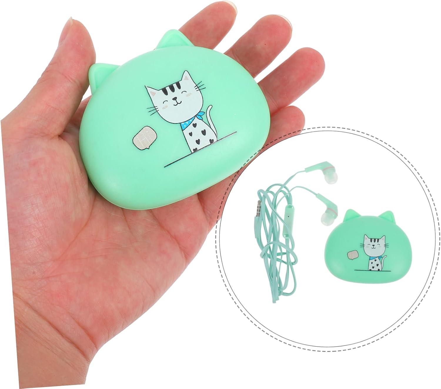 KOCKSHION -Ear Earphone Wired Headphones Universal Corded Headset with High Sound Quality, Noise Isolation and Comfortable Fit, Compatible with Huawei Smartphones, for Daily Phone Use