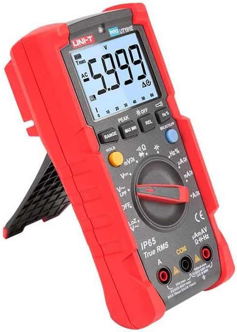 UNI-T UT191 Series Professional Digital Multimeter Pro Line, Complies with CAT III 600V and IP65 image number 3