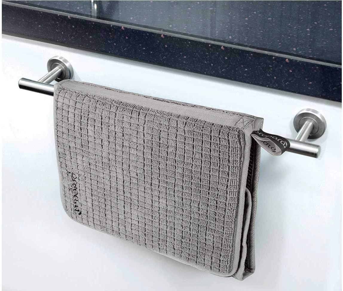 Prepara Drydock Drydock Deluxe Dish Mat, Grey, 76103 image number 4