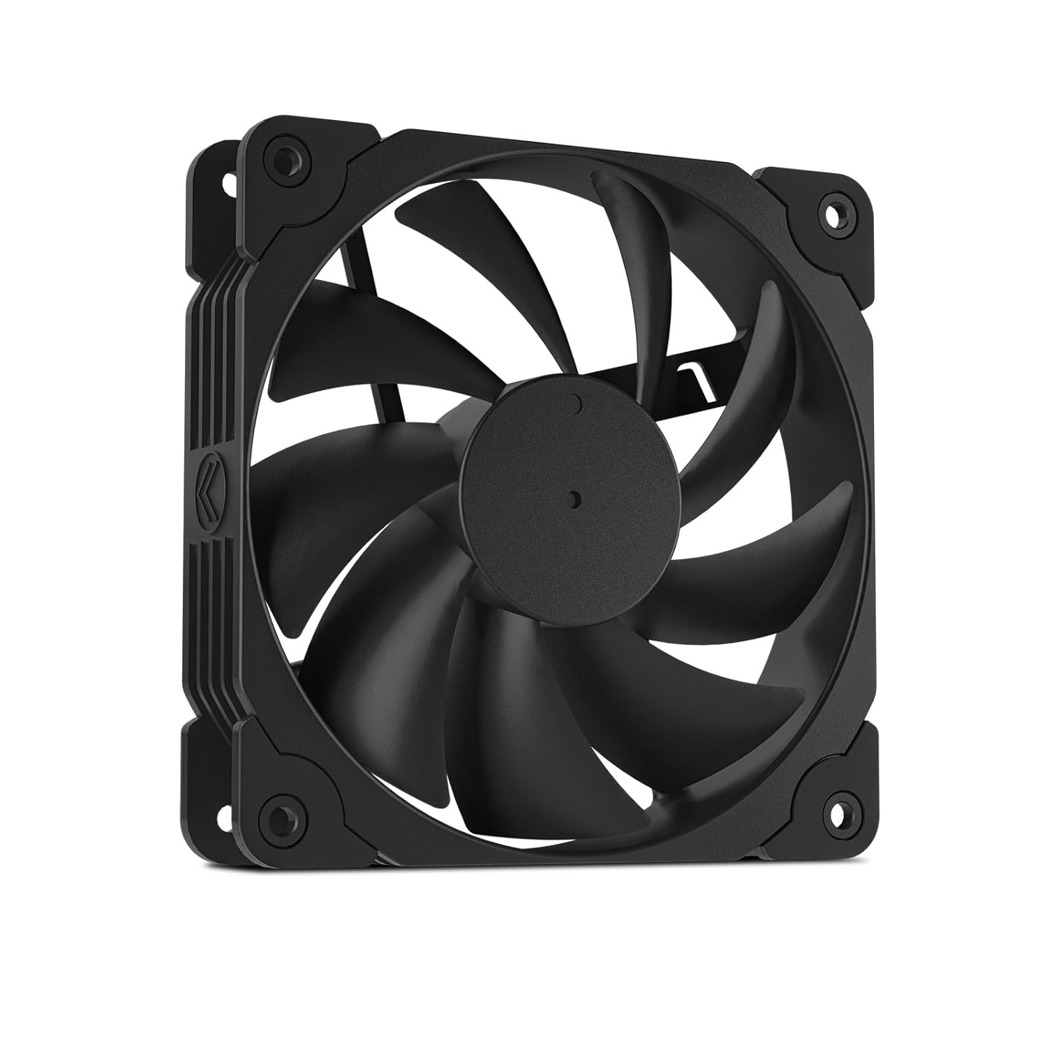 Vetroo 3 Pack Black 120Mm PC Case Fans High Airflow Low-Noise High Performance Fan Speed at 1200 RPM 12V 3PIN Connector Compatible with Desktop Computer Case image number 3
