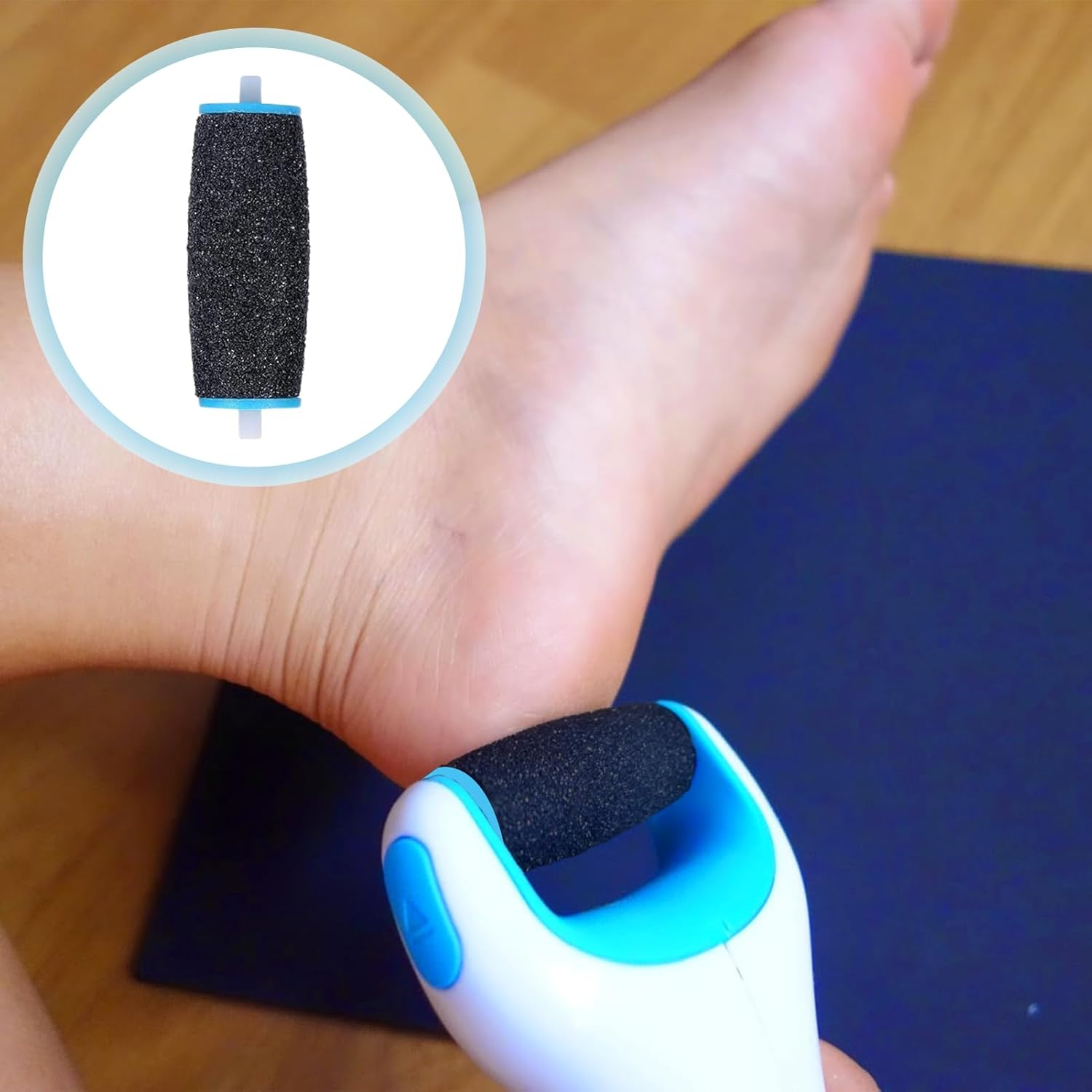 Callus Remover Replacement Rollers, for Callus Remover, Replacement Rollers for Pedicure, Pedicure, Foot Care Set, Pack of 10