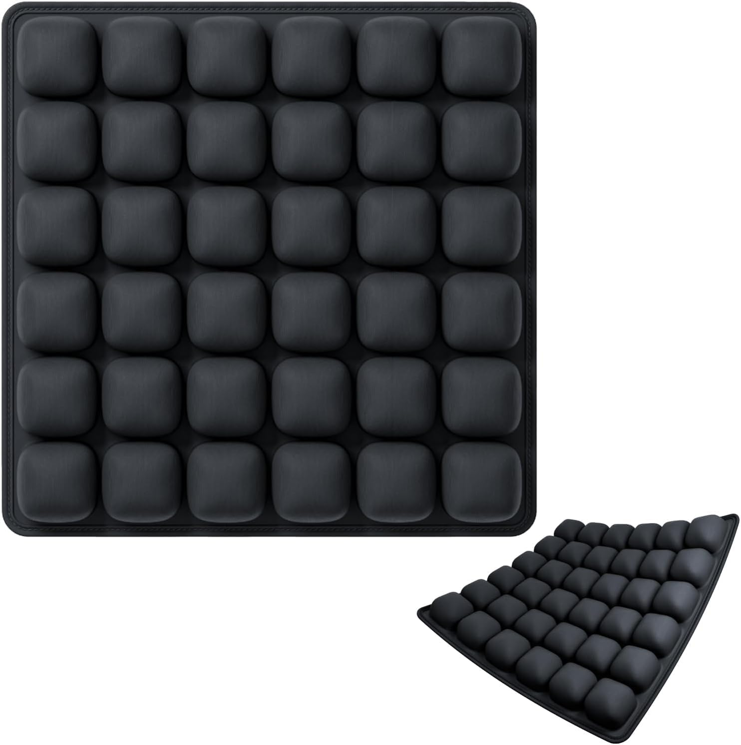 Travel Cushion, 3D Air/Water Portable Seat Cushion, Inflatable Office Chair Cushion, Comfort Support for Car, Plane,Travel Accessories Essentials image number 3