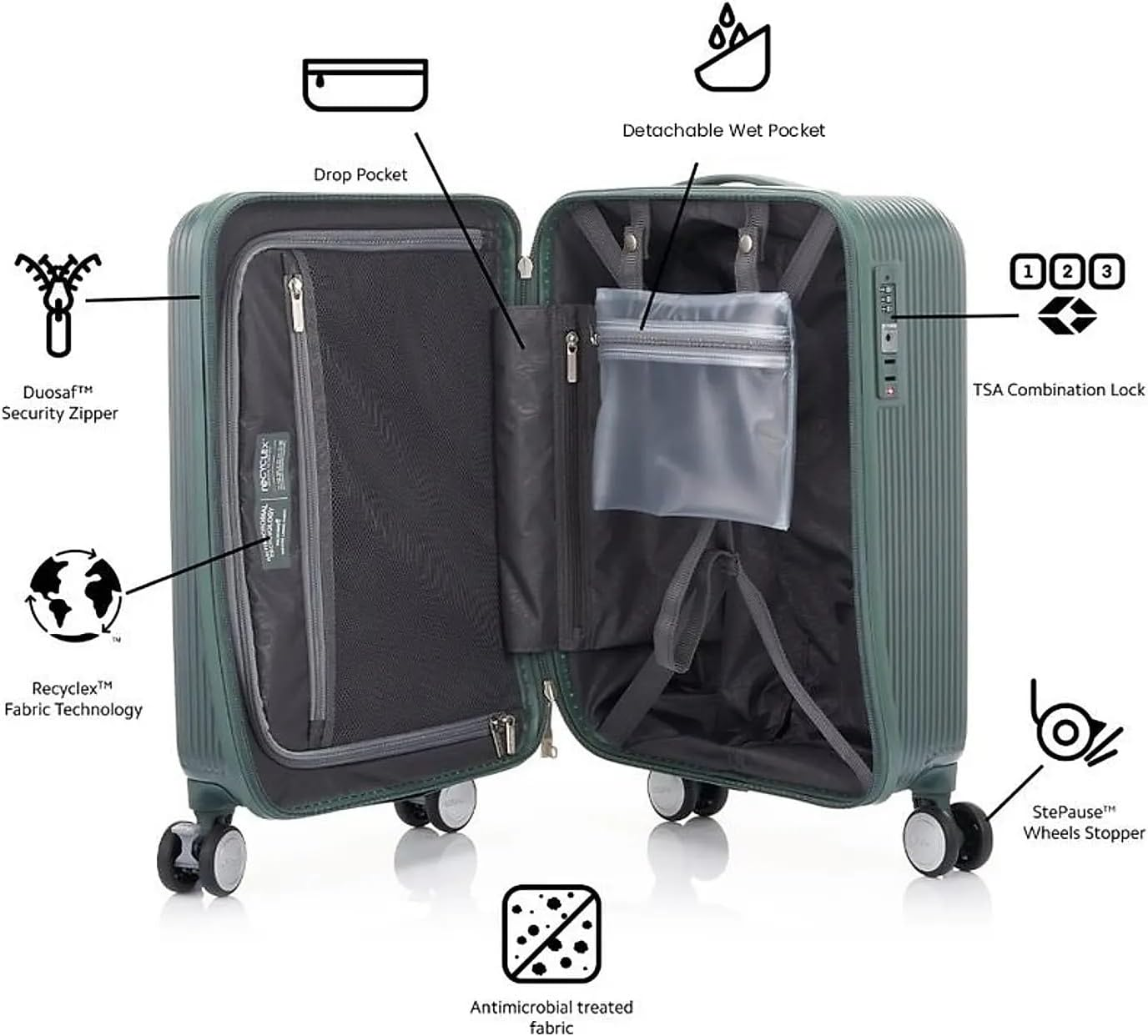 American Tourister Maxivo Suitcase image number 5