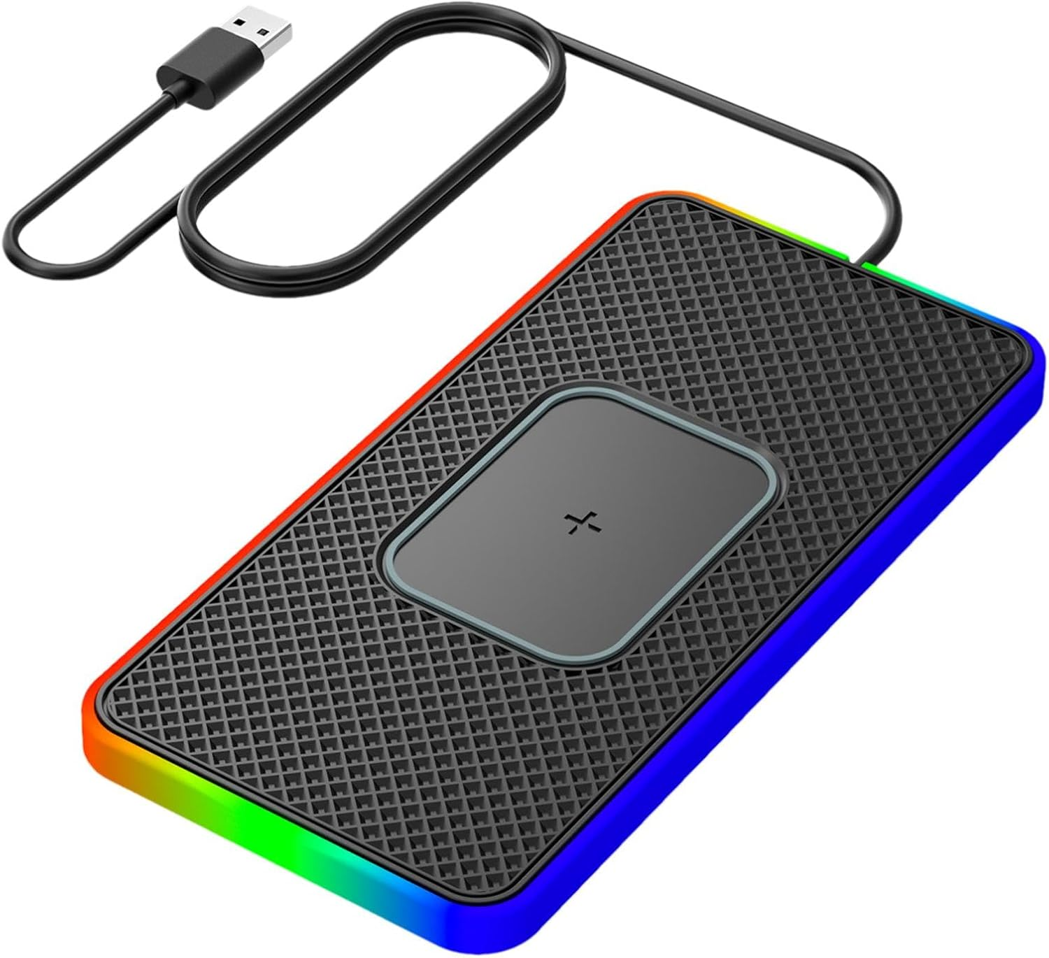 Charging Pad for Car - Non-Slip Car Charger Wireless,Car Charger, Supports Wireless Charging Smartphones Charger for Most Car