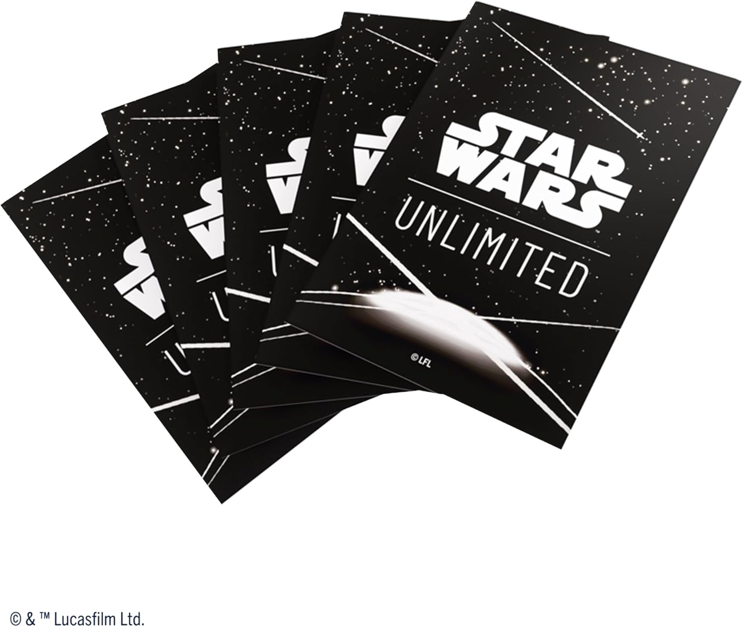 Gamegenic Star Wars: Unlimited Card Back White Art Sleeves image number 2