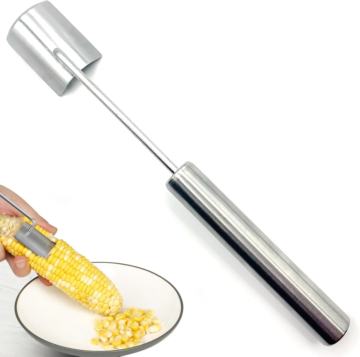Corn Peeler for Corn on the Cob,Corn Stripper for Corn on the Cob,Corn Cob Stripper,Corn on the Cob Remover,Corn Cob Stripper Tool,Corn Peeler,Corn Stripper image number 4