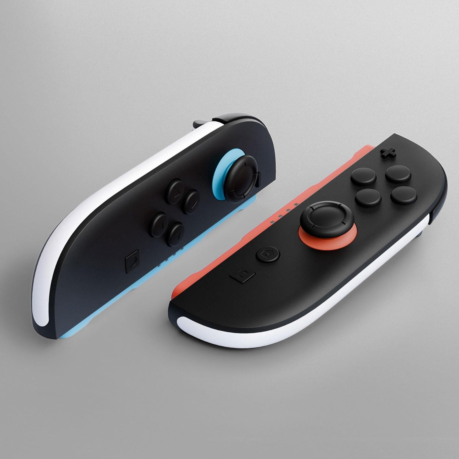 Extremerate Replacement Decorative Strips for Joycon 2, Custom DIY Decoration Strip Side Housing Trim Shell with Prying Stick for Nintendo Switch 2 Controller - White - Clear image number 2