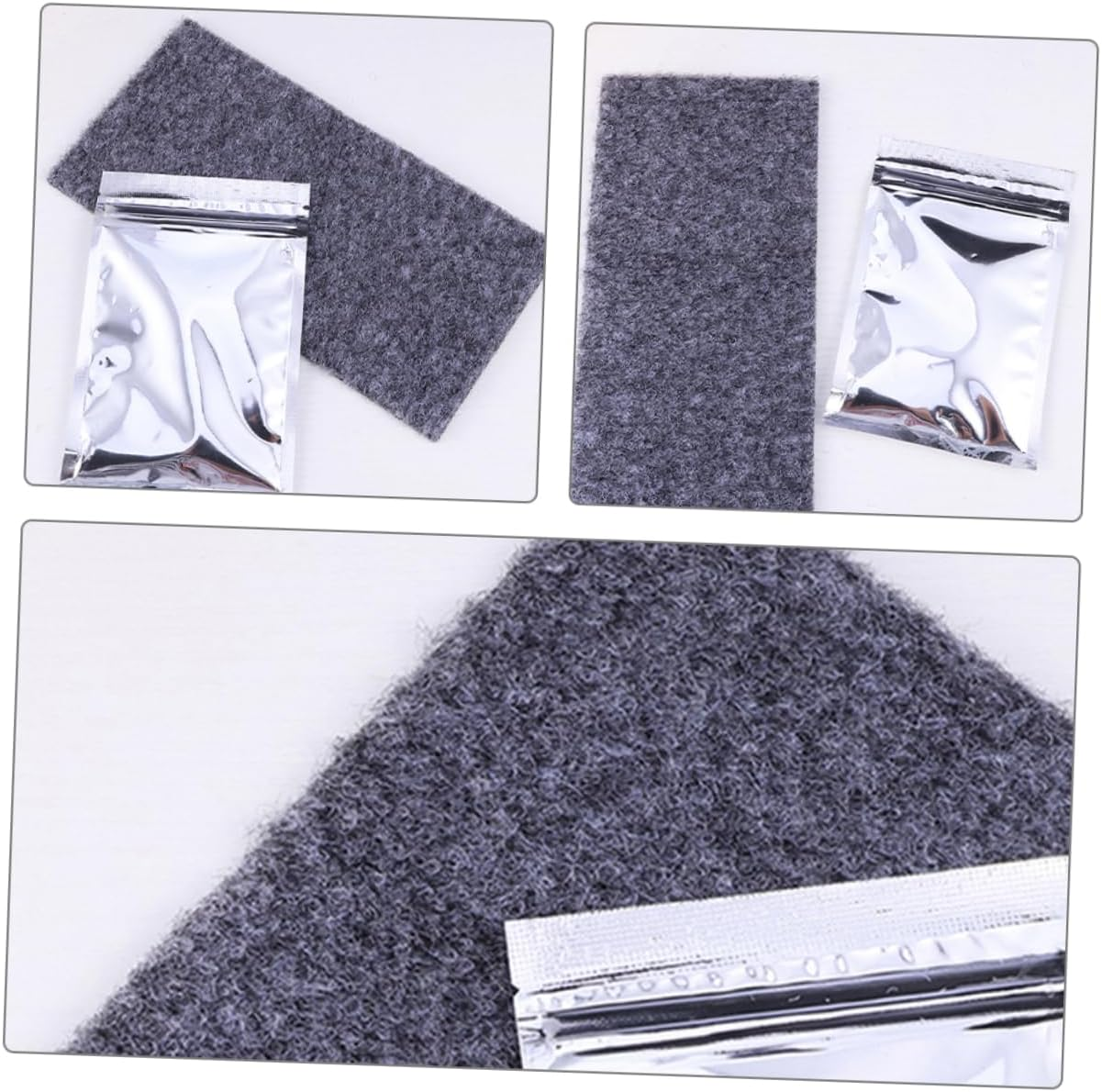 ULTECHNOVO 10Pcs Car Scratch Remover Cloth Nano Sparkle Cloth for Auto Supplies for Car Detailing and Scratch Removal Made of Material image number 4