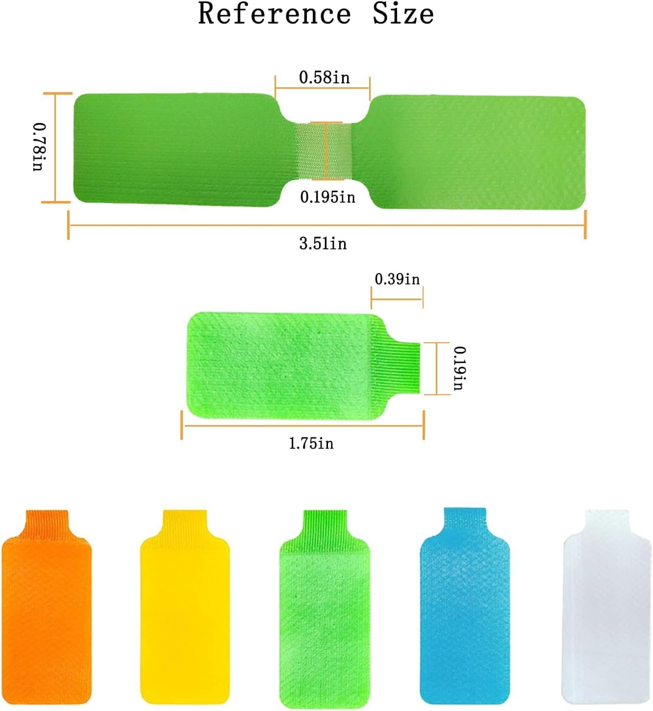 Write on Cord Labels - 20Pcs Writable Wire Tags, Nylon Cable Labels, Colorful Cord Tags for Organizing image number 4