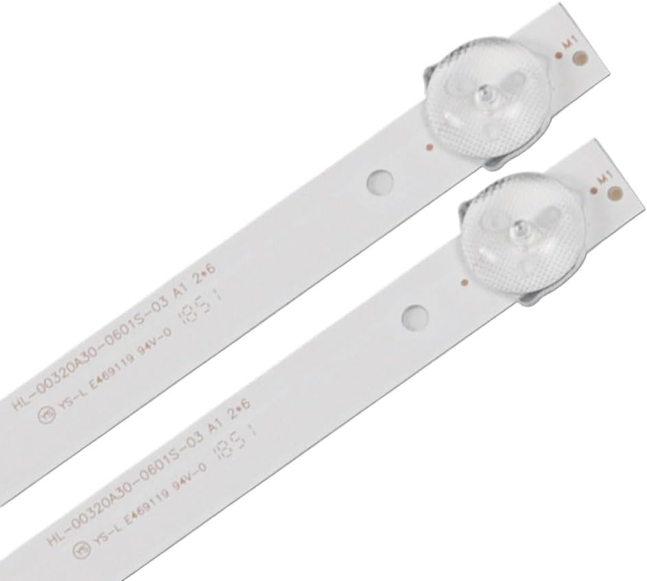 2Pcs/Set 32In 572Mm LED Backlight TV Strip for S.An-S.Ui 32'' 6Led HL-00320A30-0601S LED32S66T2S LED32HD101T2 H32D7100E H32D71100E image number 1