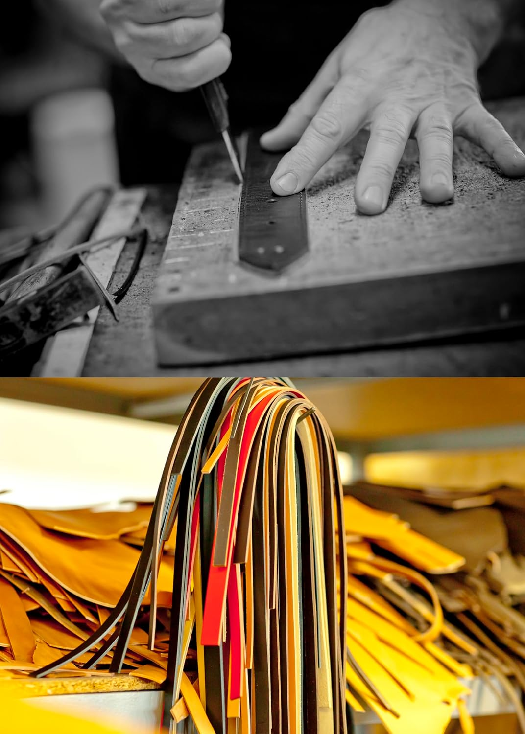 Dingo Very Strong and Durable Dog Leash from Genuine Leather Natural 10003 image number 4