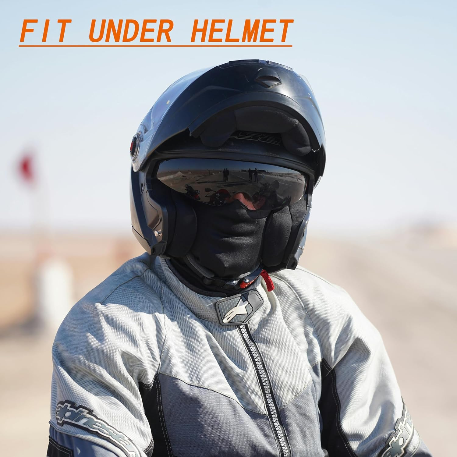 Ski Mask Balaclava Full Face Mask for Men Women Winter Sheisty Mask Cold Weather Thermal Headgear for Skiing Motorcycling image number 5