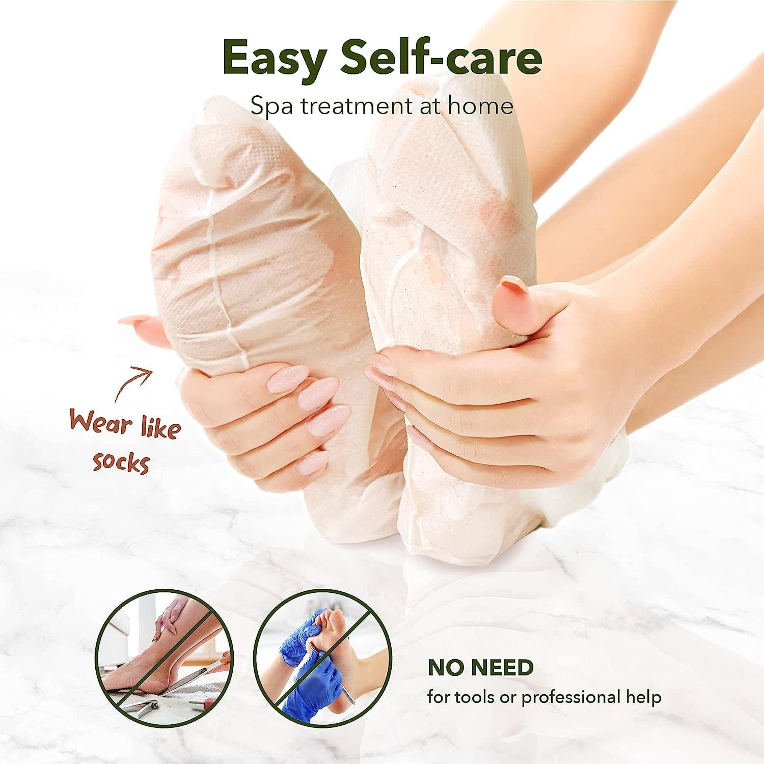 Purederm Shiny and Soft Foot Peeling Mask 17 G image number 3
