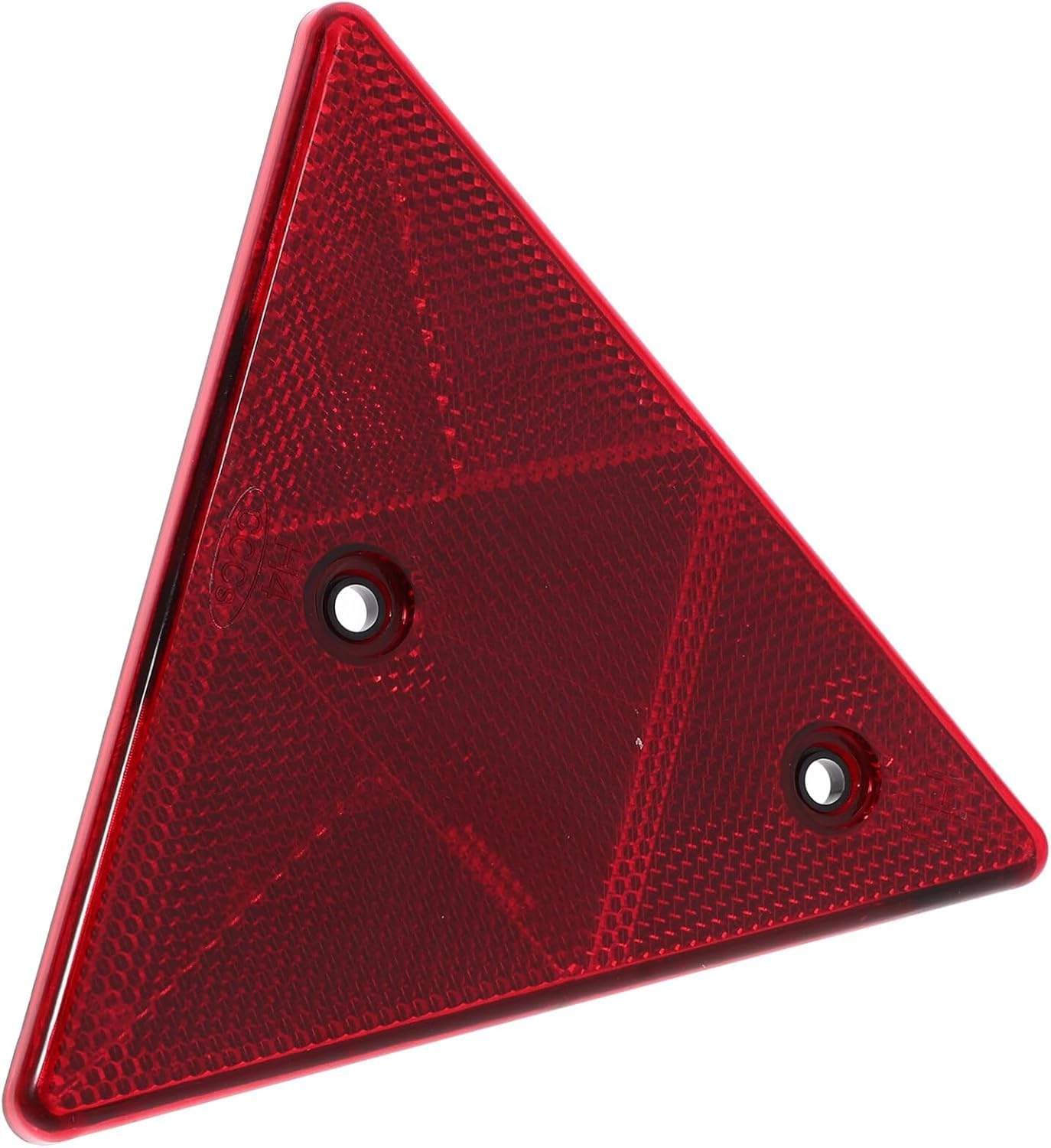 SOLUSTRE Reflective Triangle Warning Sign for Vehicles Emergency Roadside Signal High Visibility for Trucks and Trailers Easy Installation Pre-Drilled image number 5