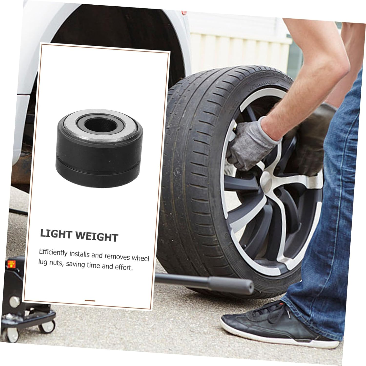 GLEAVI Wheel Stud Installer and Removal Tool for Car and Light Truck Wheels Universal Automotive Tire Accessory Equipment