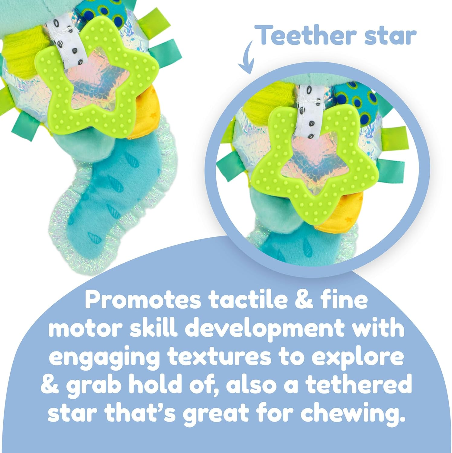 Lamaze Alise the Axolotl Clip & Go Baby Toy