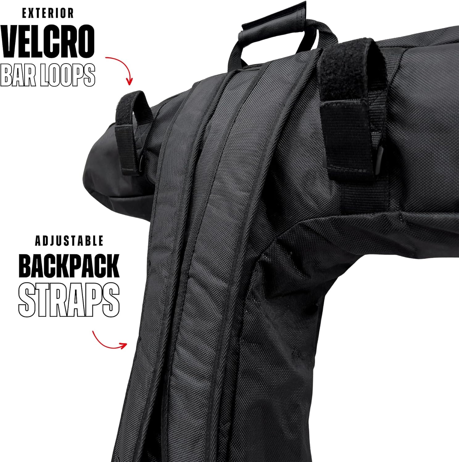 Core Stunt Scooter Travel Bag - Suitcase/Carry Luggage for Kids & Complete Stunt Scooters, Lightweight Carry on Soft Shell Bag for Travelling Scooter Waterproof Heavy Duty Sports Luggage - Black/Red image number 3