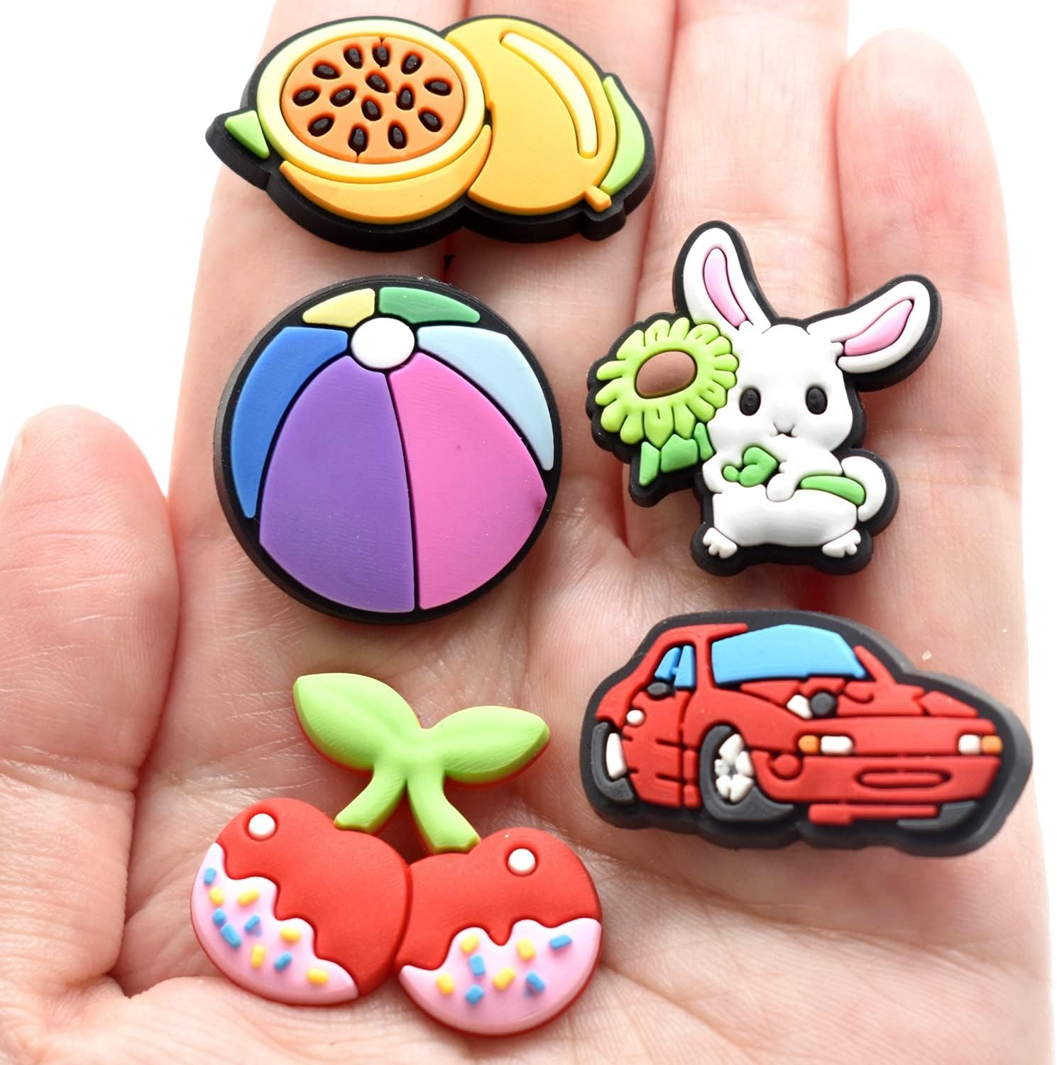 Papacharms Lot Different Pencil Topper Decorations 25/40/55/80/100PCS Random Mixed Cute Pencil Clip Decoration (105) image number 4