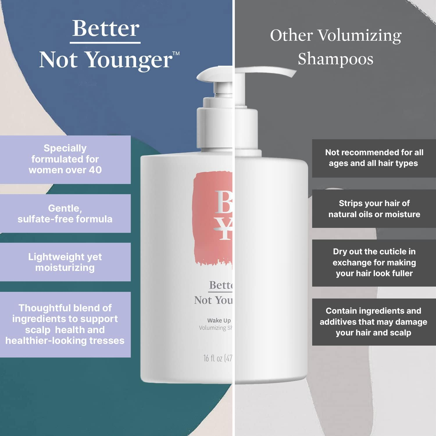 Better Not Younger Wake up Call Volumizing Shampoo 473Ml/16Oz image number 2