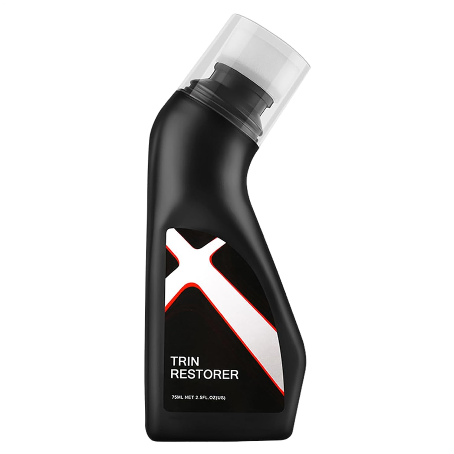 Black Trim Restorer - Car Interior Cleaner - 75ML Anti-Uv Automotive Interior Cleaner for Coating Stain Removal Leather Care Vehicle Armrest Seat image number 1