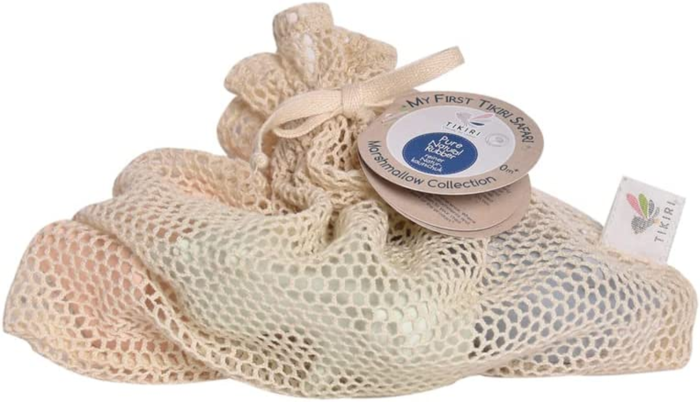 Tikiri Ocean Buddies Marshmallow Fully Enclosed Natural Rubber Bath Toy Set image number 6