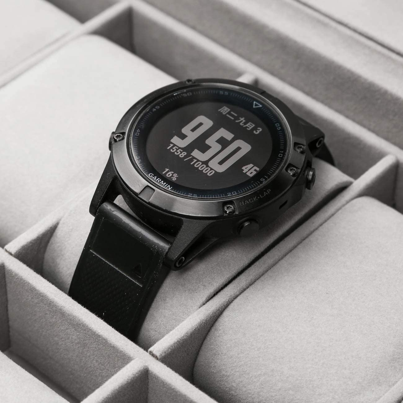 Haundry 12 Slot PU Leather Lockable Watch Storage Boxes, Men & Women Jewelry Display Drawer Case, 2-Tier Organizer Watch Showcase with Glass Lid