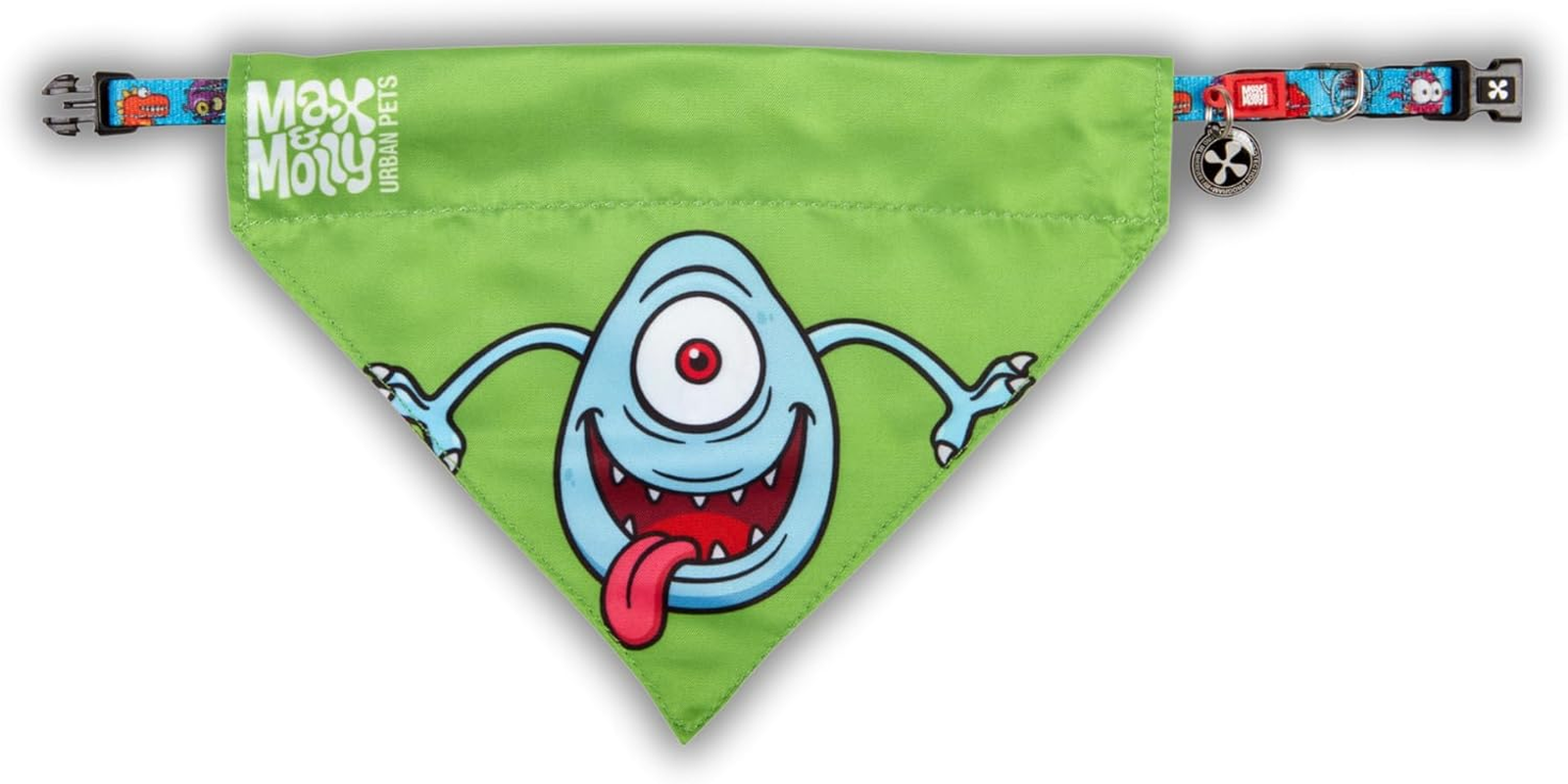 Bandana for Cats & Dogs (Little Monster) - Large