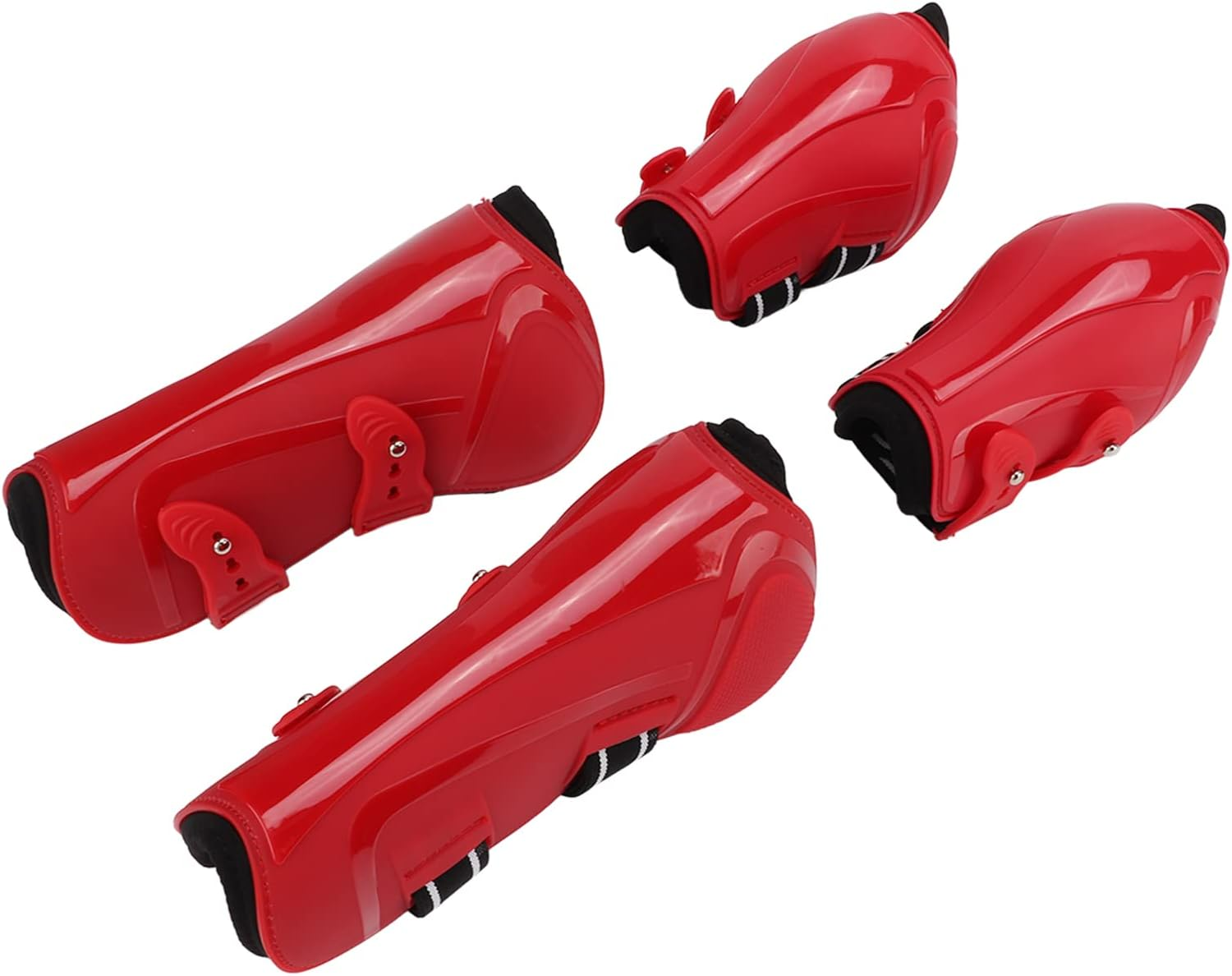 Horse Leg Boot, Comfortable Prevent Slipping Horse Tendon Boots Set for Horses image number 3