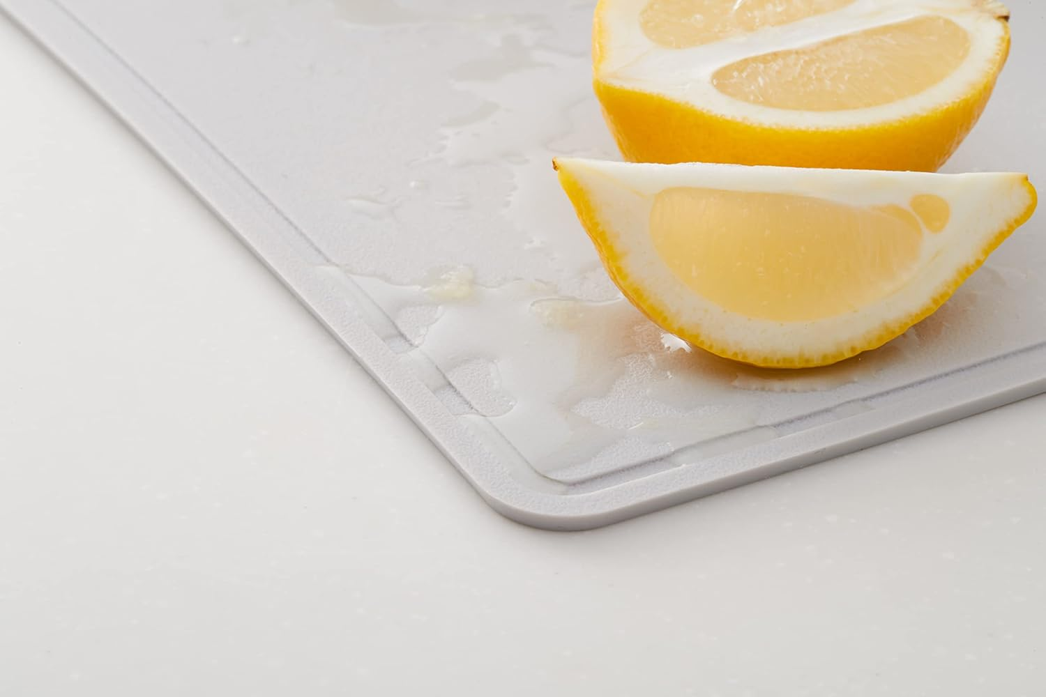 Earl SM-802 Silicone Cutting Board, Lightweight and Small, Floating Storage, S, Light Gray image number 6