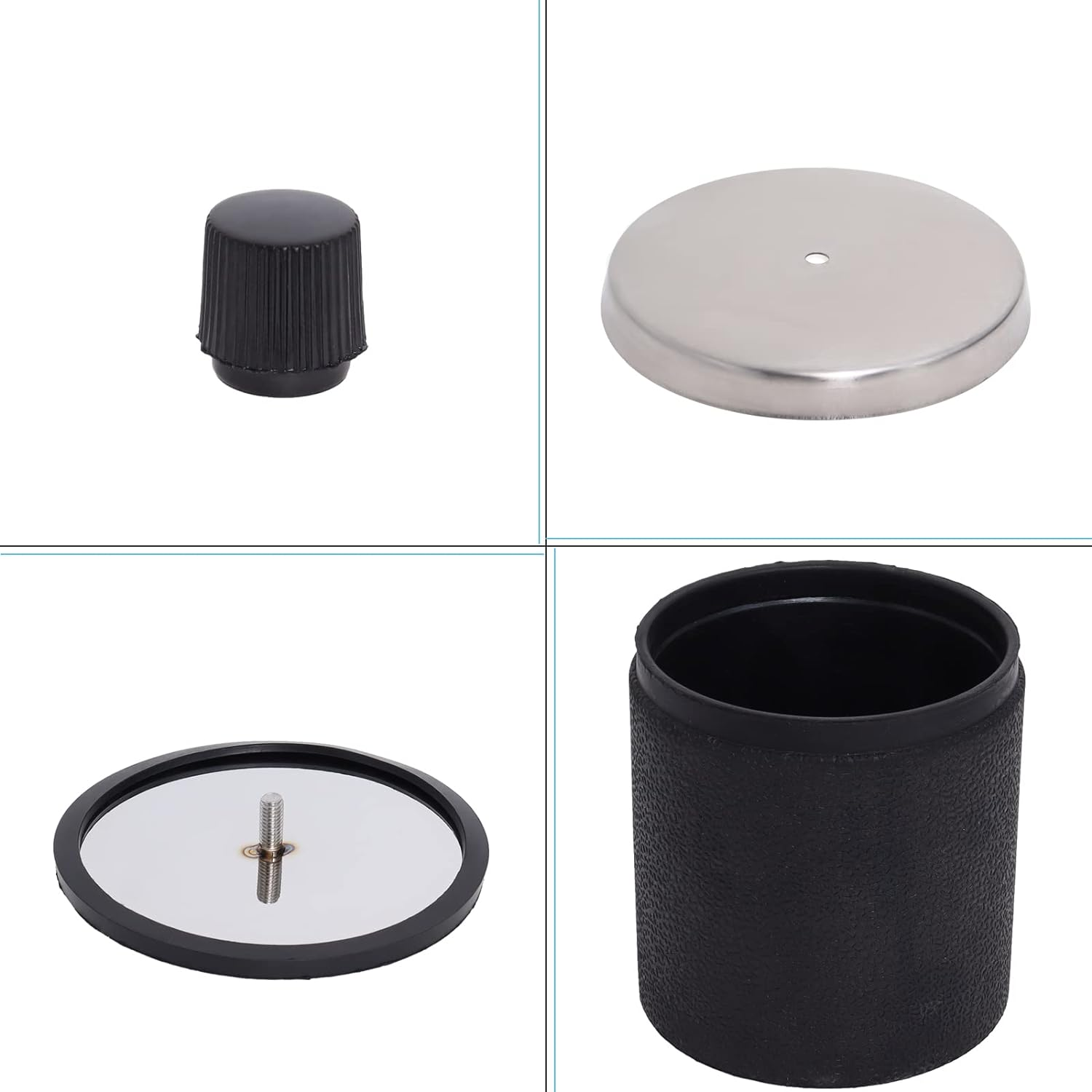 Dpwrrot 3Lb Replacement Barrel for Rock Tumbler, Spare Parts-Transparent Barrel for Rock Tumbler (Hobby Barrel) image number 5