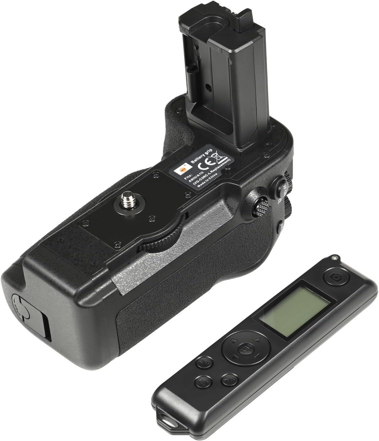 DSTE Vertical Battery Grip Replacement for VG-C5 with Remote Control Compatible with A9 III Camera