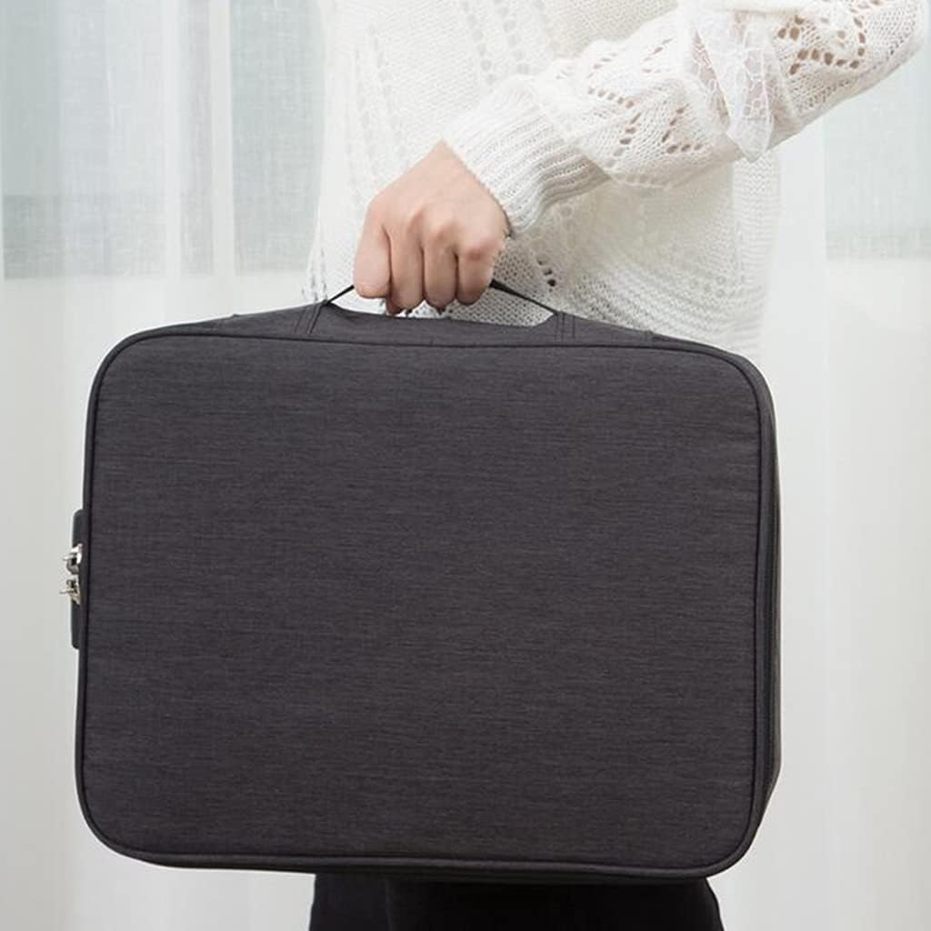 Document Package， Document Holder with Zipper, File Sorting Box, Locked Storage Bag image number 1