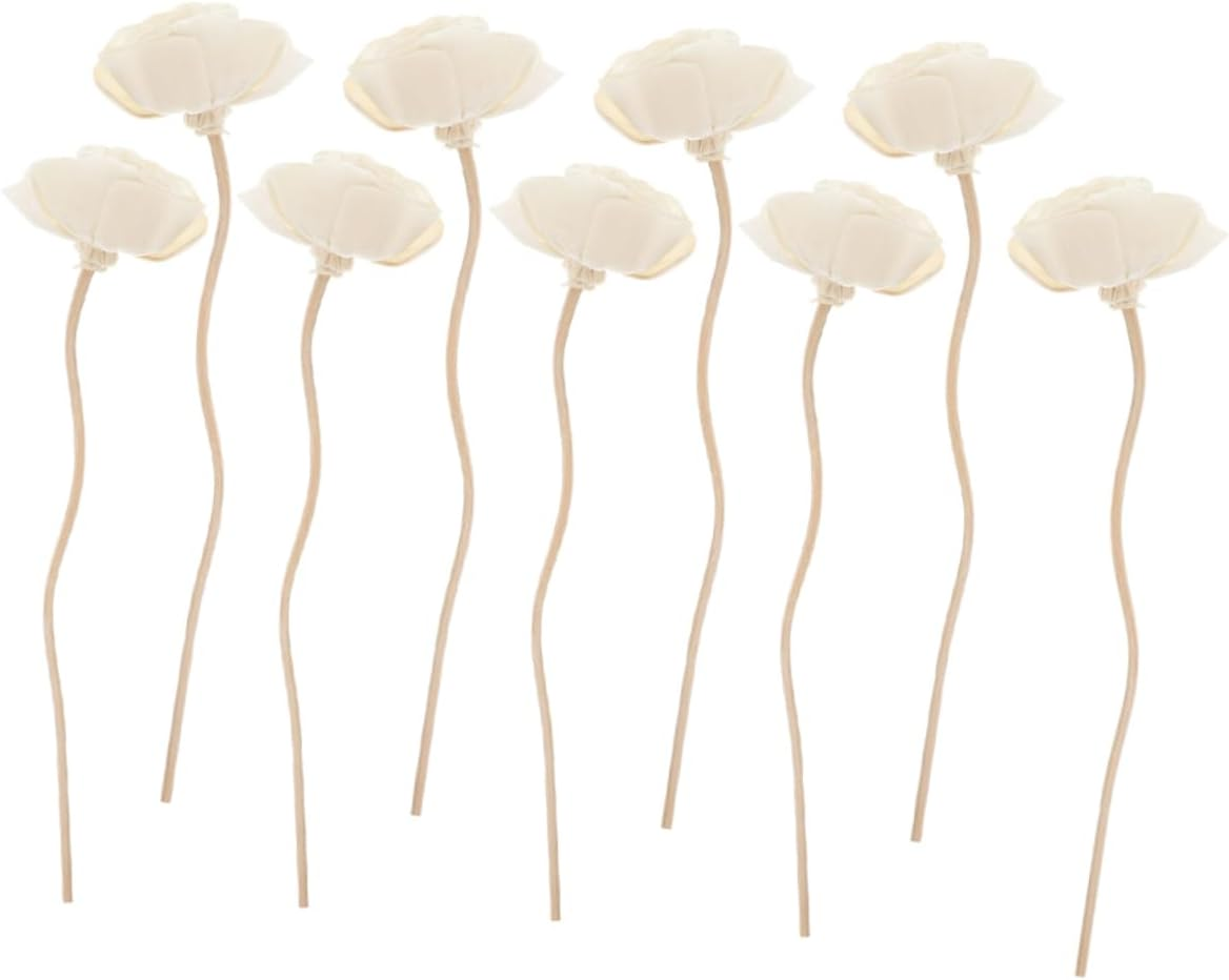 Cabilock 36Pcs Dried Flower Aroma Diffuser Sticks Essential Oil Reed Diffuser for Home Replaceable Fragrance Sticks for Living Bedroom Aromatherapy