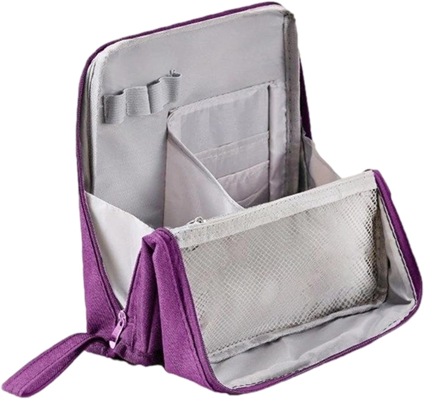 Stand up Makeup Bag - Waterproof Large Capacity Large Toiletry Bag | Beauty Tools Accessories for Foundation Lipstick Eyeshadow Sunscreen Shampoo Conditioner Hair Spray