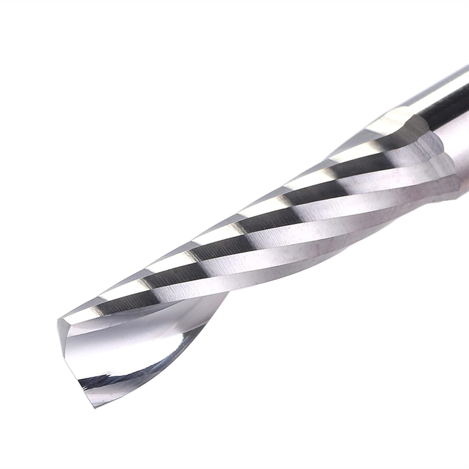 End Mill Cutter Kit 5Pcs Shank 4Mm 5Mm 6Mm 8Mm 1/8" Carbide CNC Router Bits One Single Flute End Mill Tools Milling Cutter CEL 17-62Mm Wood Rotary Drilling Tool Accessory (Size : 5Pcs 6X6X52)