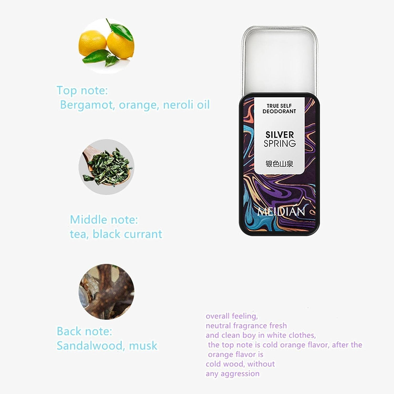 3 Pieces Solid Cologne, Natural Scent Solid Scent Set Non-Alcoholic, Portable Case Design Scents for Men and Women Long-Lasting Aroma image number 1