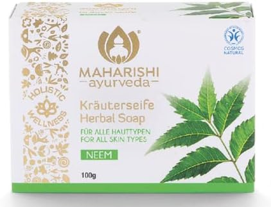 Maharishi Ayurveda Organic Neem Herbal Soap Bar 100 G
