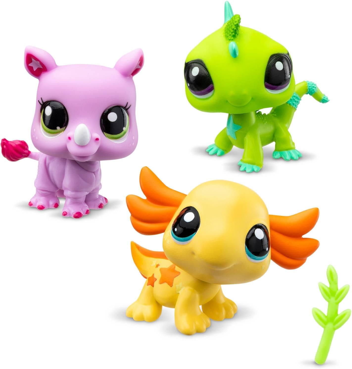 Littlest Pet Shop Wild Vibes Trio in Tube Toy Figures 3-Piece Set image number 3