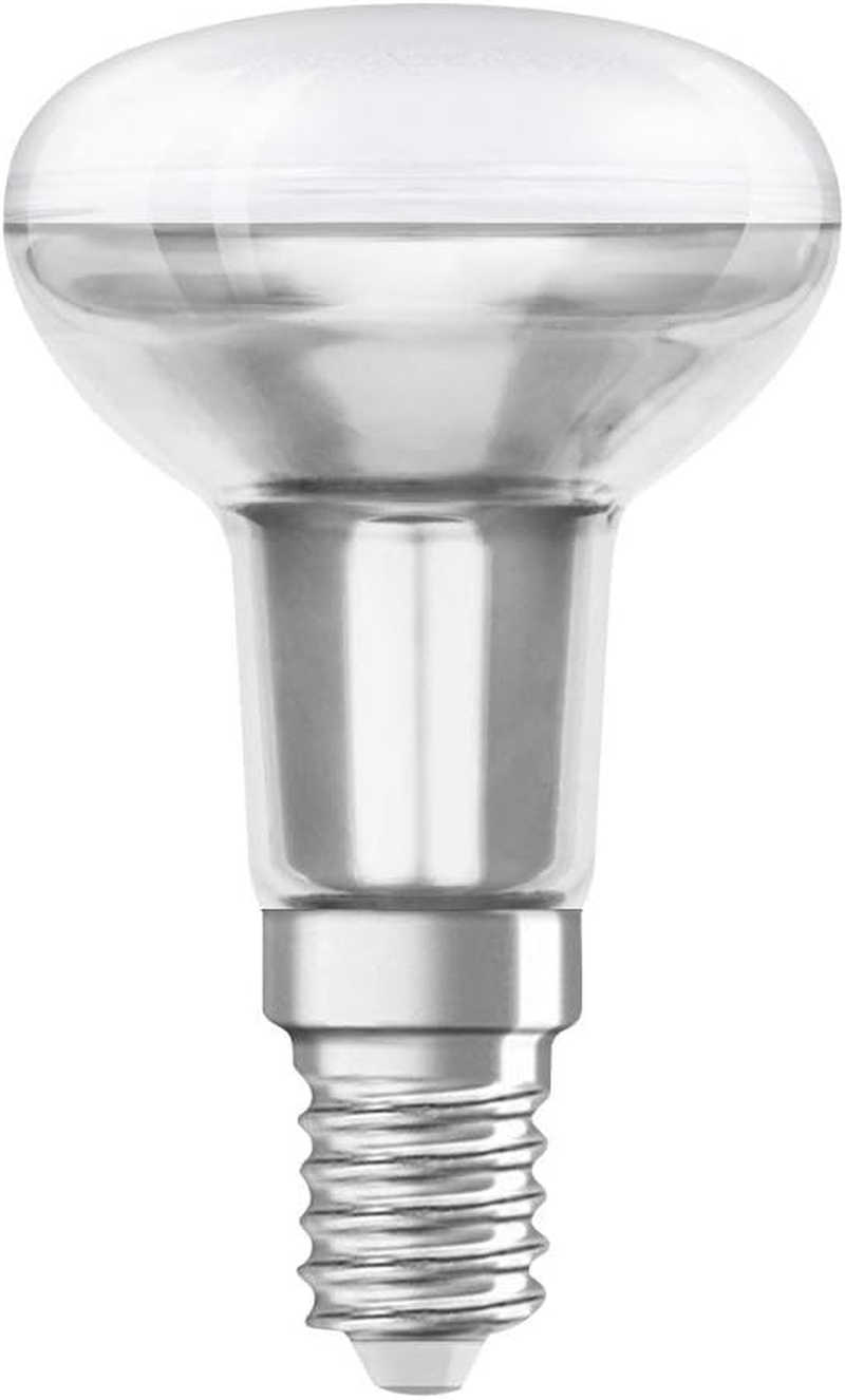 OSRAM LED Reflector | Base: E27 | Warm White | 2700 K | 4.8 W | Equivalent to 60 W | Star R80 [Energy Class F]