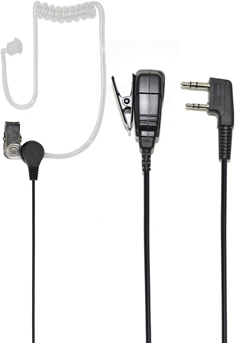 PNI HS82L Headset with Microphone and Acoustic Tube with 2 Pin K-Connector image number 3