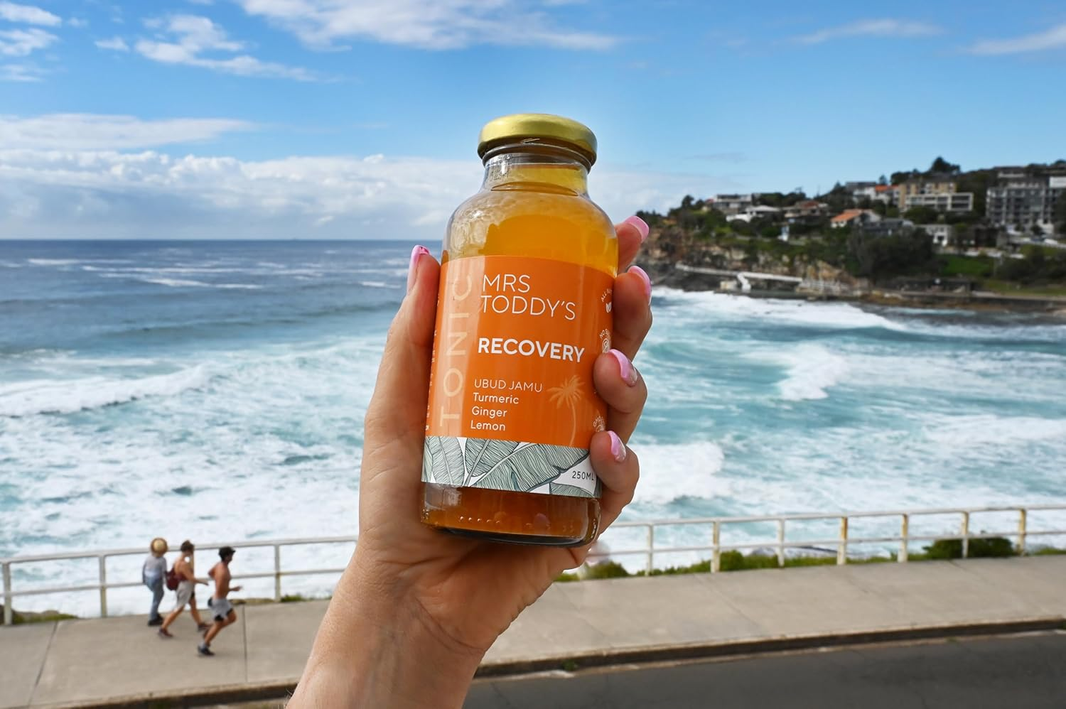 Mrs Toddy&rsquo;S Recovery Tonic &ndash; 250Ml Still Daily Wellness Tonic | Turmeric, Ginger, Galangal, Lemongrass & Cinnamon | Plant-Based Health Drink | Vegan, Low Sugar, No Preservatives | Australian Made image number 2