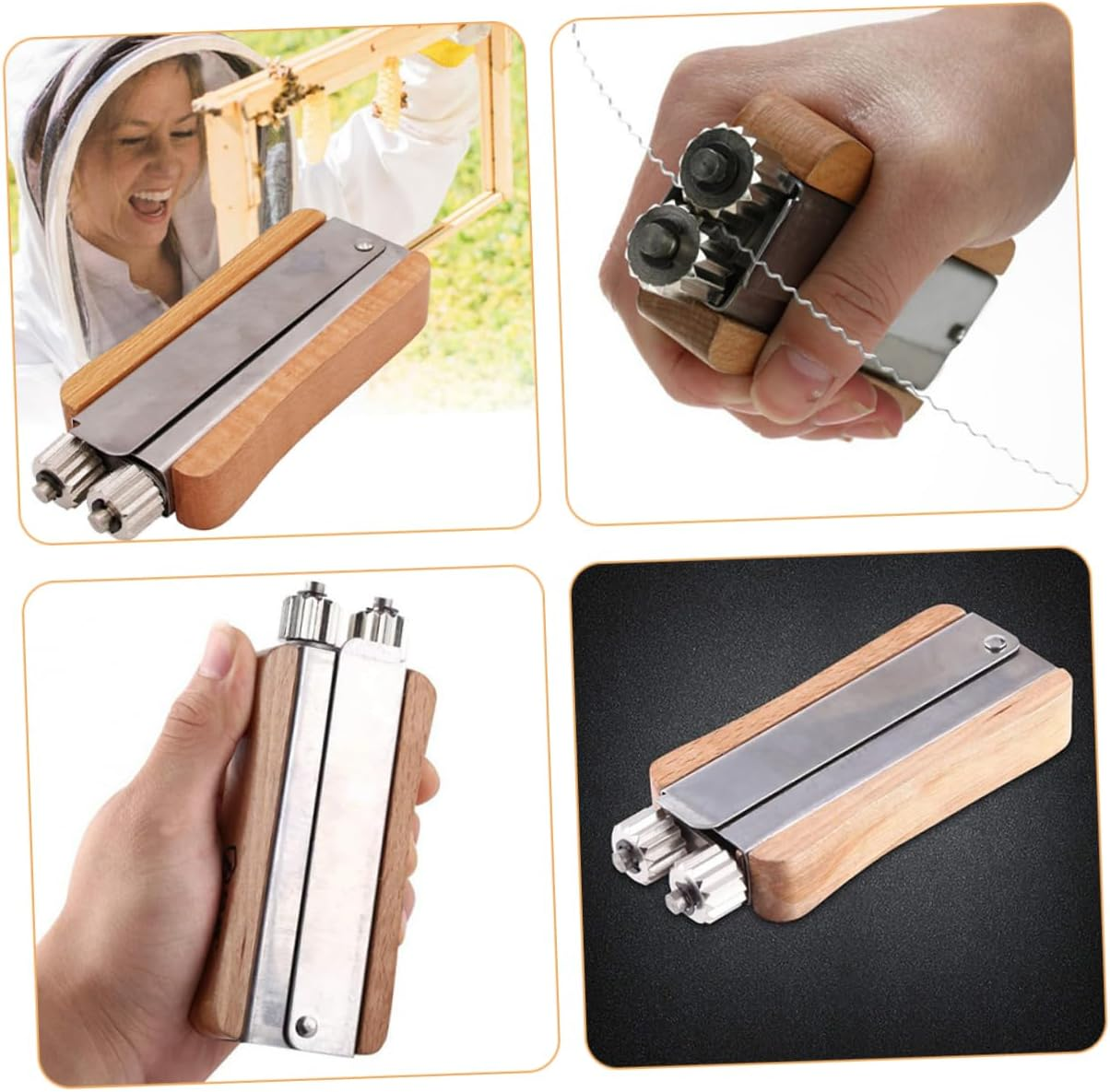 Milisten Bee Hive Frame Wire Tightener Tool Handle Tensioner for Beekeeping Efficient Wire Tightening for Secure Frames image number 1