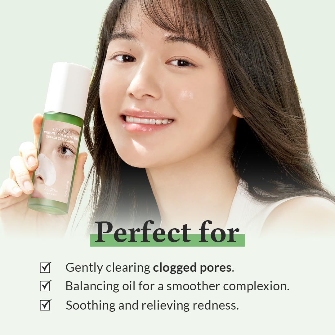 Dr.Althea Premium Quick Step Sebum Cleanser | Quick and Effective Blackhead Remover | Facial Exfoliant for Sensitive Skin | Korean Skin Care | 3.38 Fl Oz image number 3