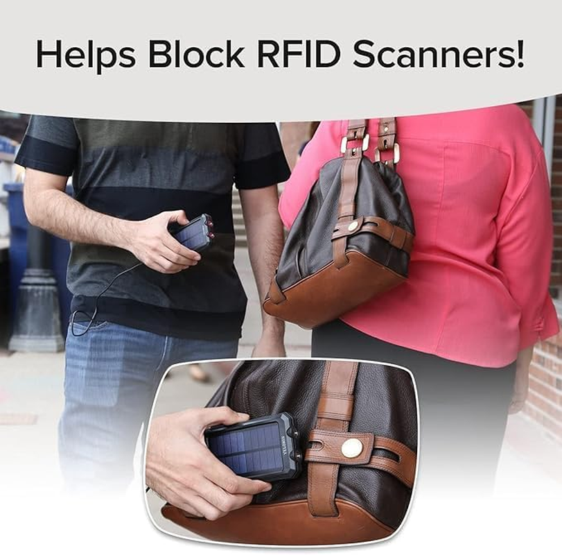 Slim Mint Ultra-Thin Rfid-Blocking Wallet, Aluminum Outer Shell, Crush-Resistant, Easy to Carry, Reach Cards & Cash with a Touch of a Button, AS-SEEN-ON-TV, ID Theft Protection image number 3