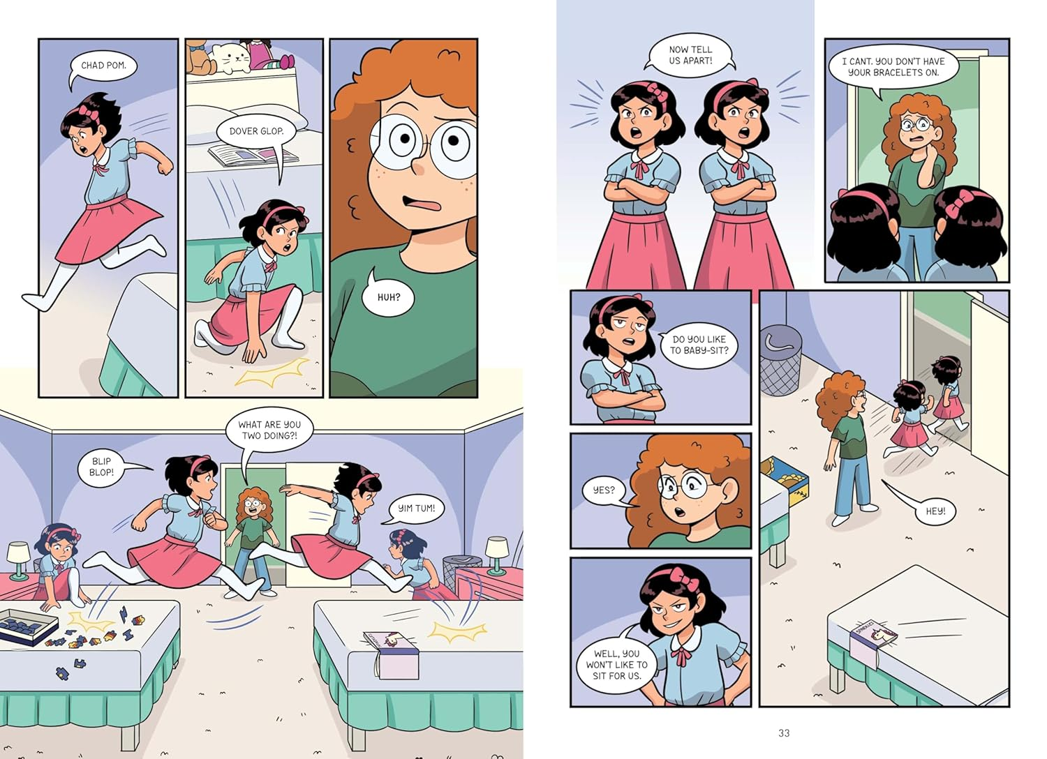 Mallory and the Trouble with Twins: a Graphic Novel (The Baby-Sitters Club #17) image number 2