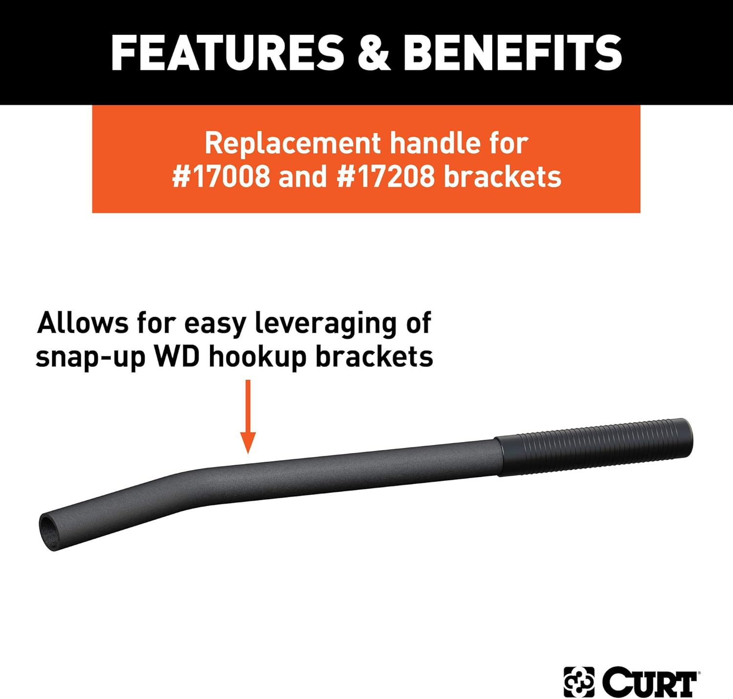 CURT 17112 Weight Distribution Lift Handle image number 4