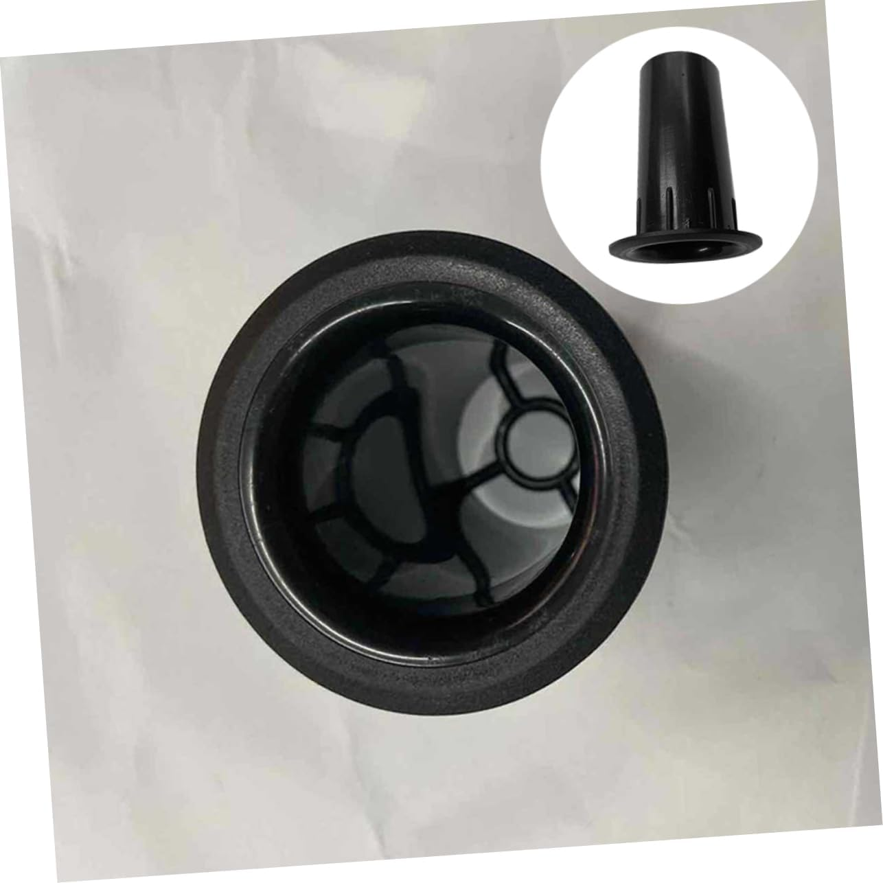 DOITOOL 20Pcs Speaker Air Outlet Port Tube 41X80Mm Plastic Woofer Box Bass Reflex Tube Speaker Hole Replacement for Home Audio Subwoofer Accessories image number 3