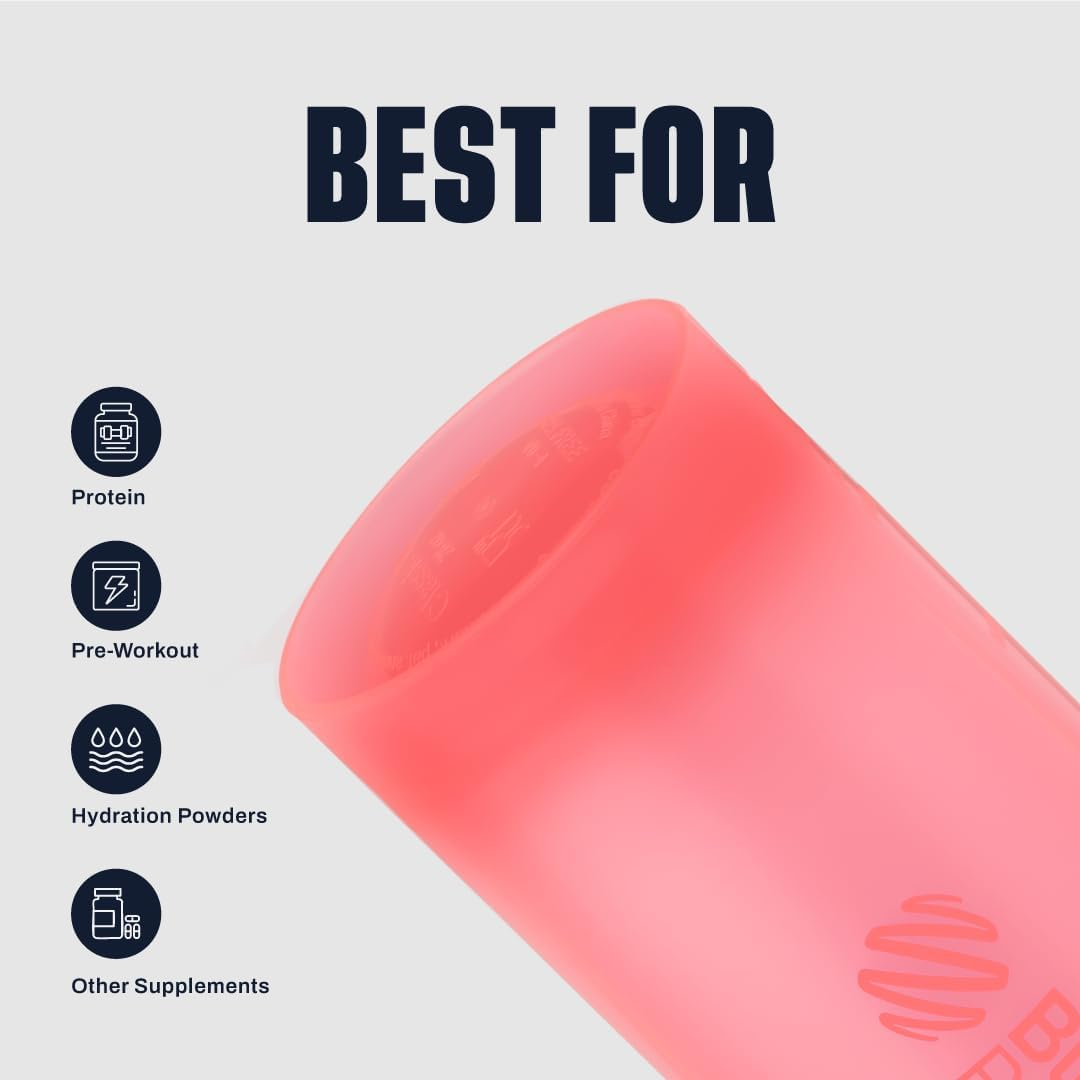 Blenderbottle Classic V2 Shaker Bottle Perfect for Protein Shakes and Pre Workout, 28-Ounce, New Pink image number 4